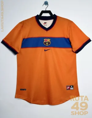 Primera Equipación Fútbol Club Barcelona Temporada 1998 - 1999